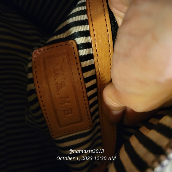 L.A.M.B. by Gwen Stefani Bristol Dartboard Satchel Luxury Designer Handbag #535 - Picture 4 of 14